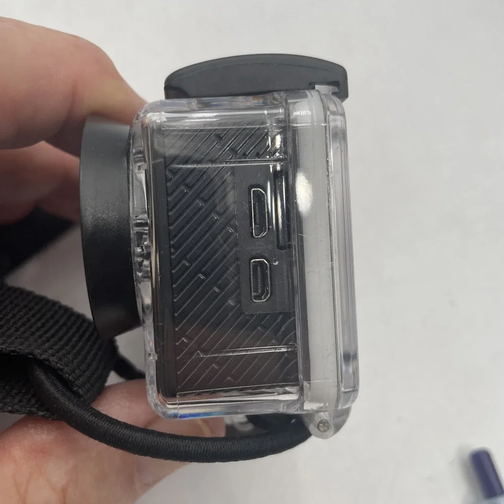 AKASO Brave 4 Action Waterproof Camera 4K Ultra HD 60FPS+Battery+Charger- Tested